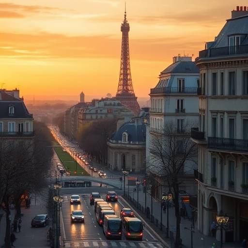 Carte de Paris indiquant l'emplacement des Studios Lumina Paris